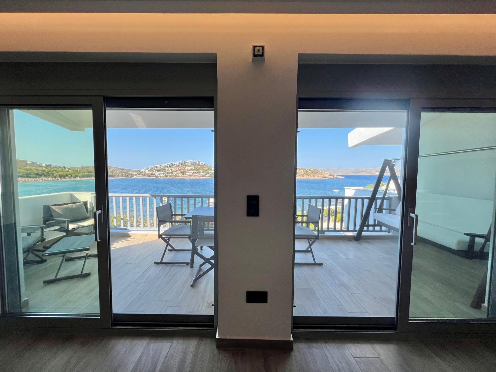Sounio - Waterfront Luxury Spa Villa Pounta Zeza 170 Sqm On Private Beach Kaap Soenion Buitenkant foto