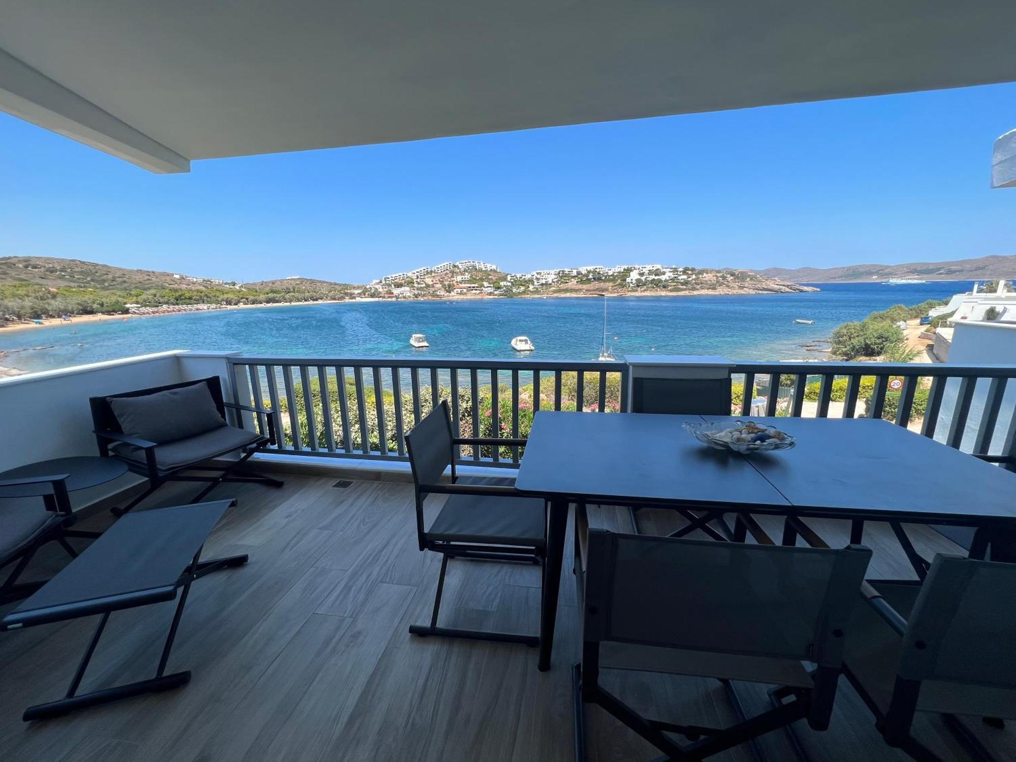 Sounio - Waterfront Luxury Spa Villa Pounta Zeza 170 Sqm On Private Beach Kaap Soenion Buitenkant foto