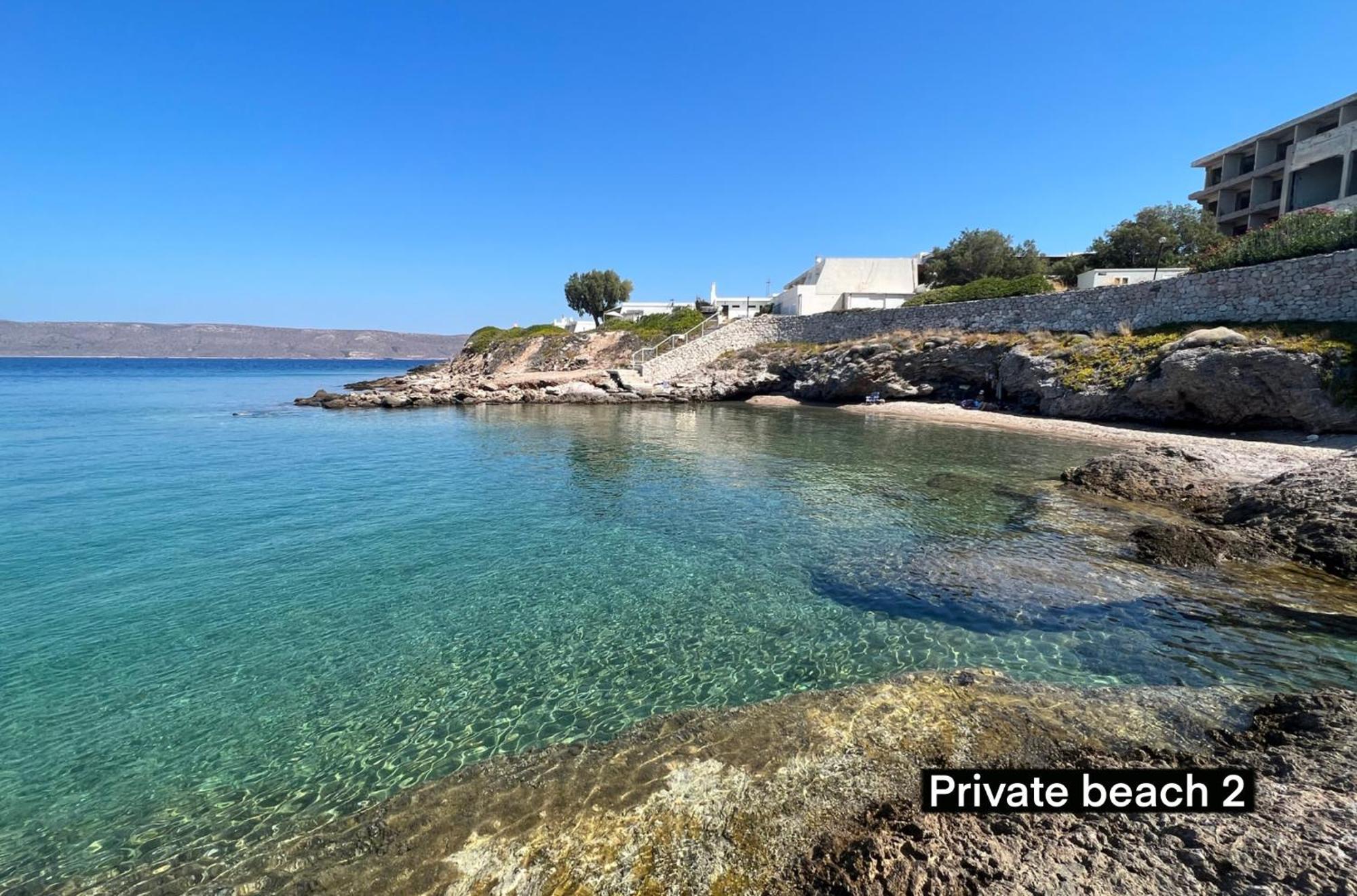 Sounio - Waterfront Luxury Spa Villa Pounta Zeza 170 Sqm On Private Beach Kaap Soenion Buitenkant foto